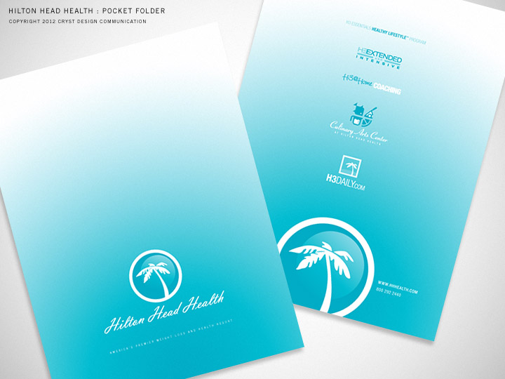 Hilton Head Health : Pocket Folder