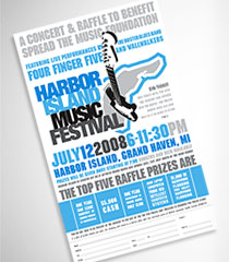 Harbor Island Music Festival : Poster/Ticket