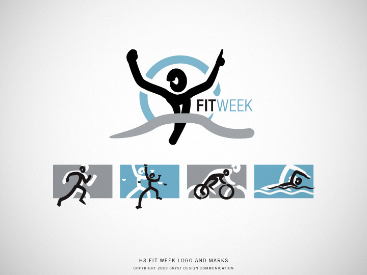 Hilton Head Health FIT Week Logo and Marks