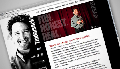 Tim Cusack Website : TimCusack.com